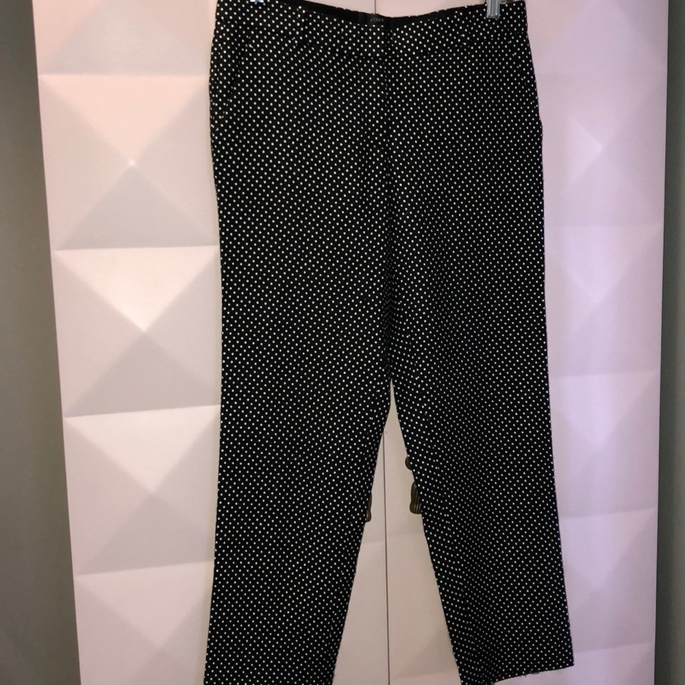 J Crew Polka Dot Trousers